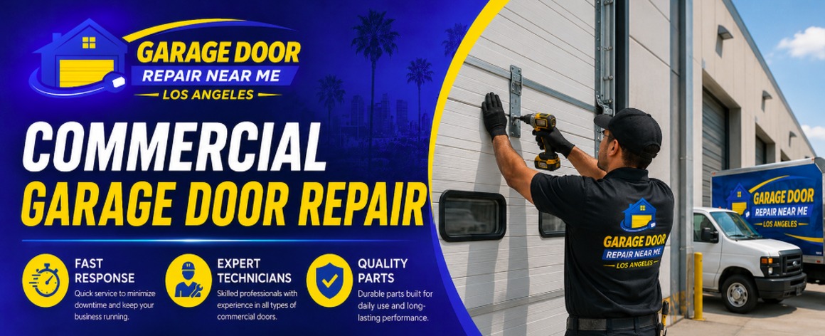 Commercial garage door repair