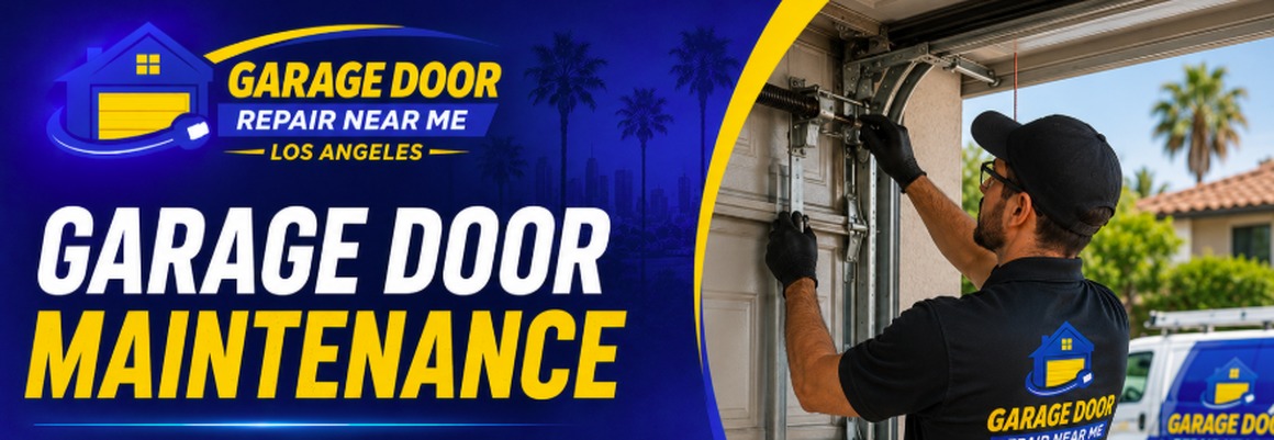 Garage door maintenance