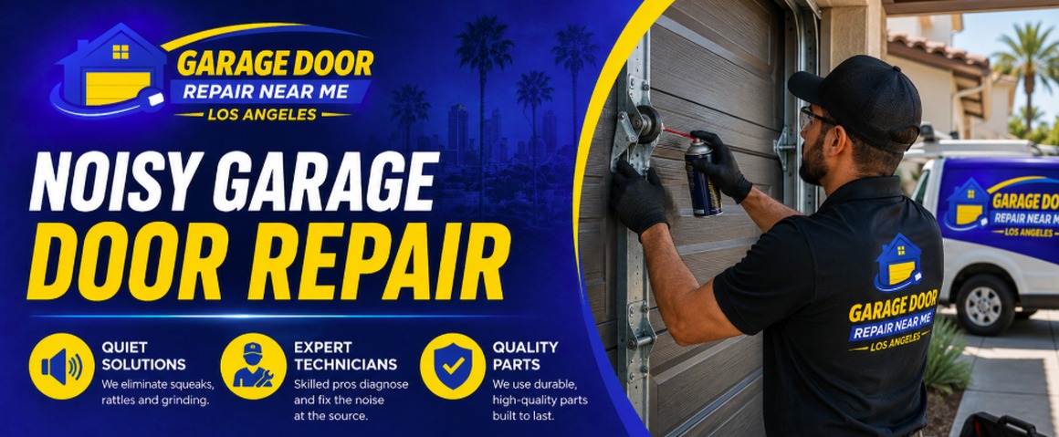 Noisy garage door repair